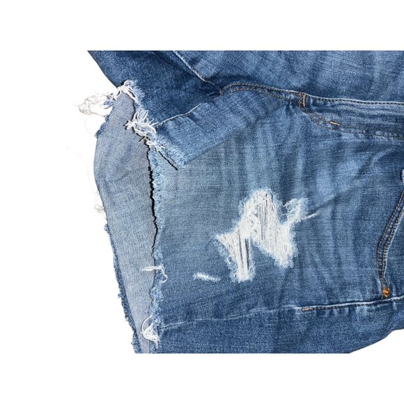 Universal Thread Goods Denim Cut Off Shorts High Rise 6/28 Distressed - Picture 2 of 6